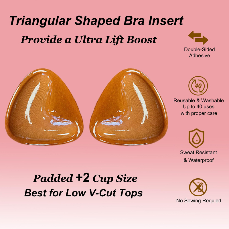 Strapless Bra Adhesive - Kave 1/2 paires de soutien-gorge collant