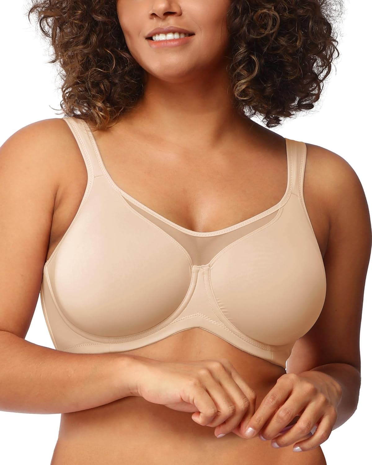 Full Coverage Bra - Soutiens-gorge minimisateurs pour femmes grandes tailles,