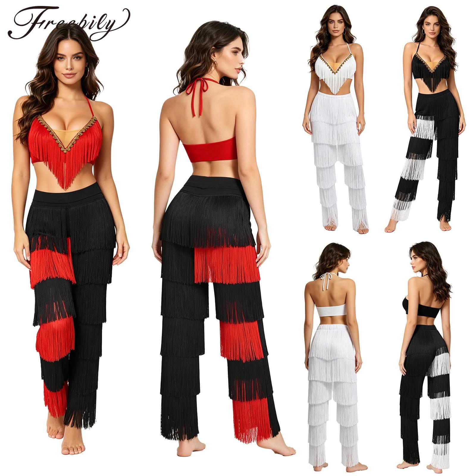 Lace Bralette Set - Ensemble de danse latine 2 pièces