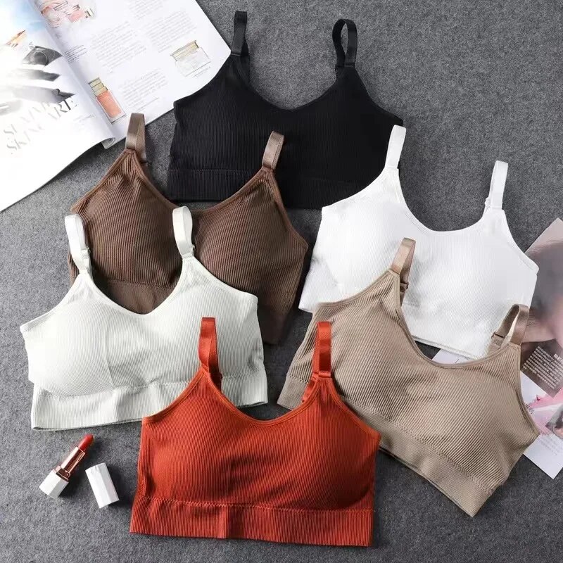 Sleep Bra Bralette - Soutien-gorge respirant sans couture pour femme,
