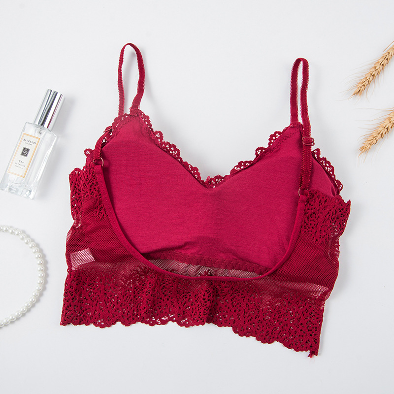 Soutien-gorge Push Up en dente - Sheer Bra Lace avis et prix