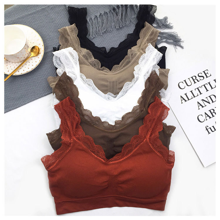 Soutien-gorge de sport sans co - Sheer Bra Lace avis et prix