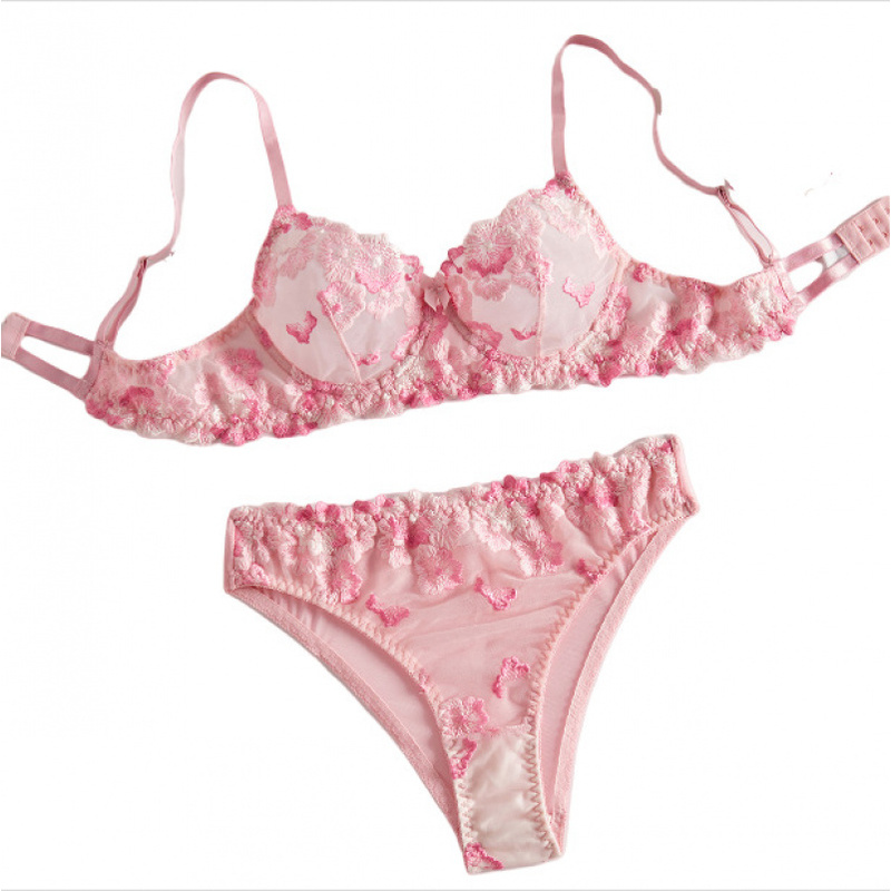 Ensemble de lingerie bikini av - Sheer Bra Lace avis et prix