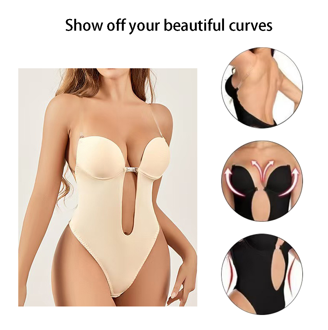 Soutien-gorge gainant sans dos - Plunge Bra Push Up avis et prix