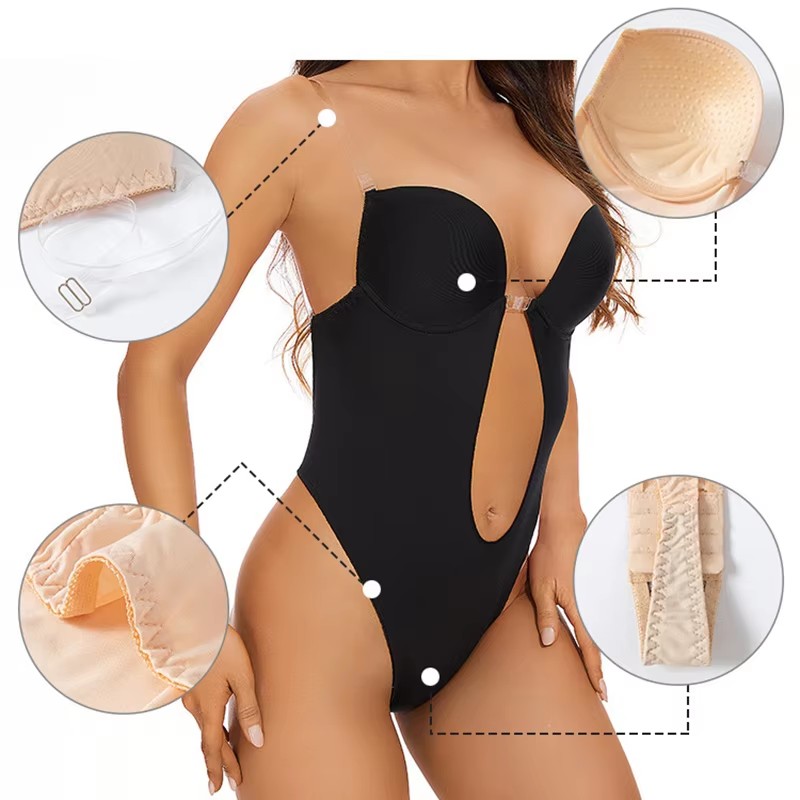 Soutien-gorge gainant sans dos - Plunge Bra Push Up avis et prix